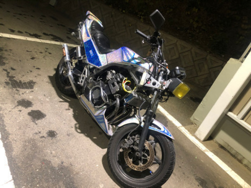 cbr400f 純正ヘッドライト　ステー一式