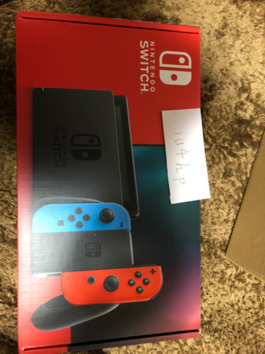 新型Switchネオンブルー/レッド新品未開封