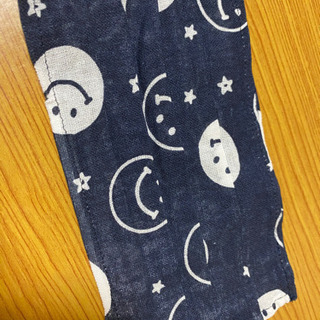 マスクカバー　薄手　スマイルの画像