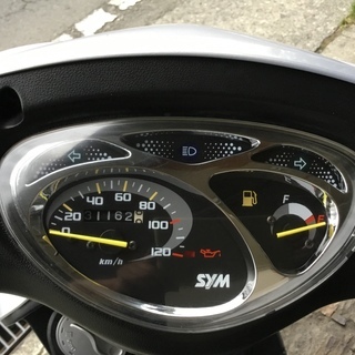 【仕様変更につき一時掲載中止】格安原付二種１００ＣＣ　ＳＹＭ　Ｘ‘ＰＲＯ１００　バッテリー新品　程度良し！の画像