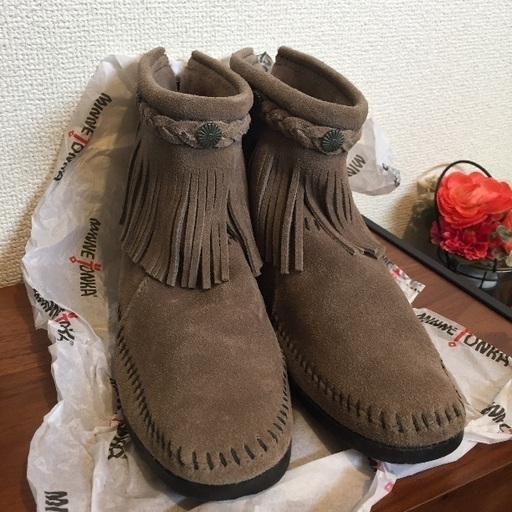 ミネトンカ ショートブーツ サイズ7(約24cm)