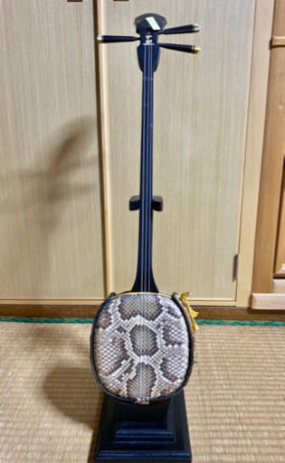 三線　沖縄黒檀