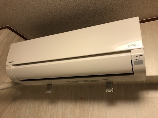 エアコン　日立(HITACHI)　白くまくん　RAS-AJ22G(W)　2017年製