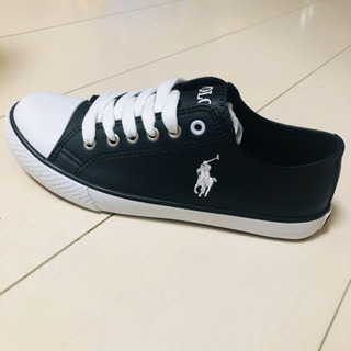 POLO   RALPH LAUREN   スニーカー　レザーの画像