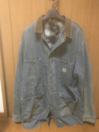 90年代 ラルフローレン Ralph Lauren RRL ダブルアールエル 第一期 デニムカバーオール メンズM