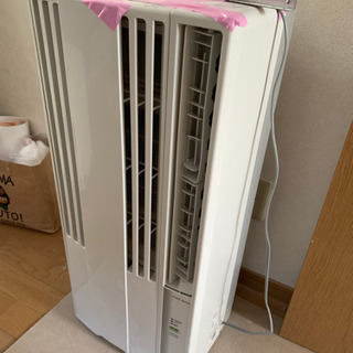 値下げしました　コロナウィンドゥエアコン　窓付けエアコン　2019年8月購入　１年保証期間内の画像