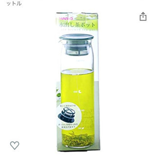 未開封新品 ハリオ 水出しガラスポット 茶こし付き 1リットル 日本製