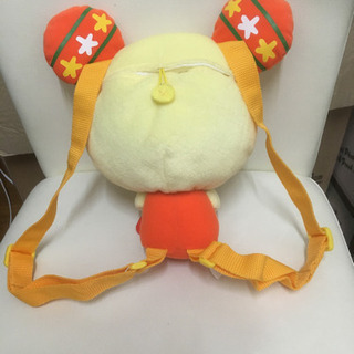 プレミアムフルーツ巾着付ぬいぐるみリュックの画像