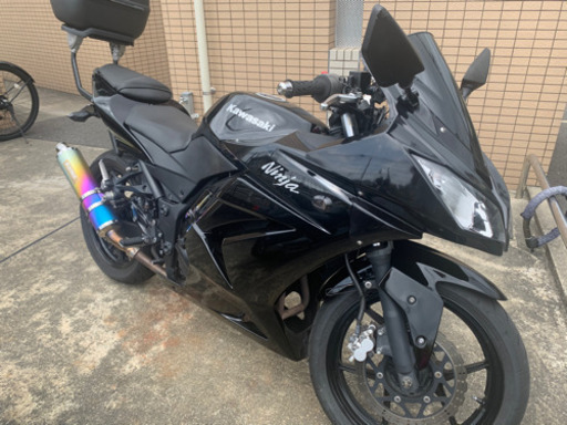 Ninja 250R ZX-6Rカウル モリワキマフラー S20EVOラジアルタイヤ