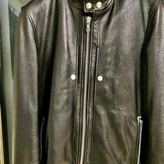 美品　ポールスミス　Paul Smith やぎ革　シングルライダースM