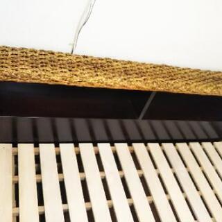 ウォーターヒヤシンスのダブルベッド枠