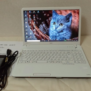 SSDで快速！Corei5・カメラ・DVDマルチ・ホワイトノートパソコン 取引中です】 ☆corei5＋SSDで快適☆ NEC LaVie Wi-Fi マルチ ホワイト