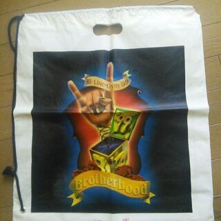 B'z　ビーズ　ビニールバッグ　brotherhood