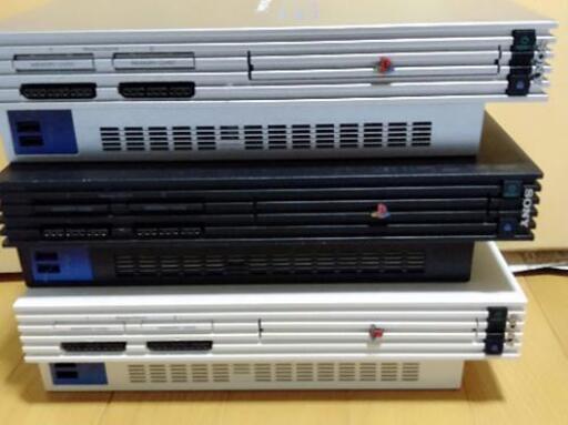 PS2  50000番の黒・銀と薄型70000番の黒