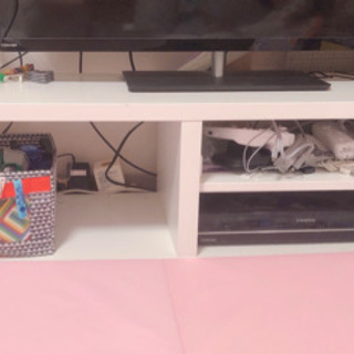【お取り引き終了】IKEA 白　テレビボード　価格交渉お気軽にど...