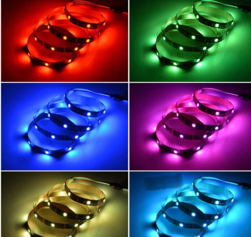 高彩度　LED ライトテープ