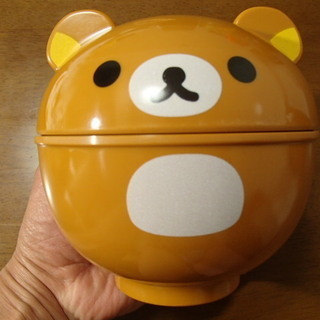 リラックマふた付きおわん　からあげクンのお皿　新品　ローソン景品　まとめての画像