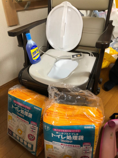 超美品！新品未使用！ポータブルトイレ