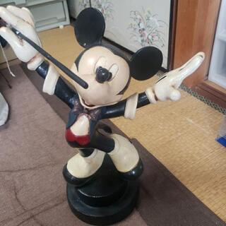 木製　ミッキーマウス