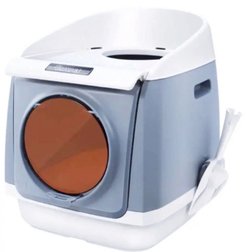 【2セット】Dadypet  猫トイレ ・ 宇宙船型