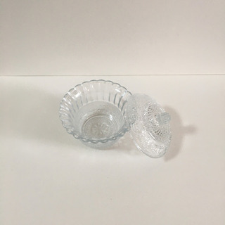 ガラスの食器★小物入れにも◎の画像