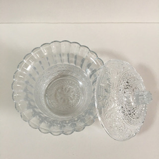 ガラスの食器★小物入れにも◎の画像