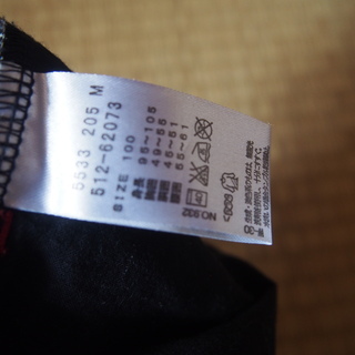 【子供服】【美品】半ズボン 100 （HUSHUSH（ワールド））（春・夏・秋用）記名なし　キッズ服の画像