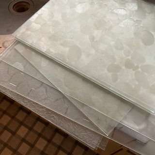 中古　昭和型板ガラス　昭和ガラスの画像