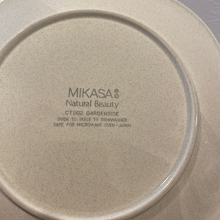 花柄のお皿　小２枚　大２枚の画像