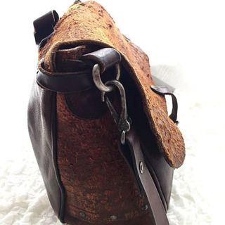 RRL (ダブルアールエル LEATHER MAIL BAG レザーメールバッグの画像