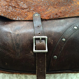 RRL (ダブルアールエル LEATHER MAIL BAG レザーメールバッグの画像
