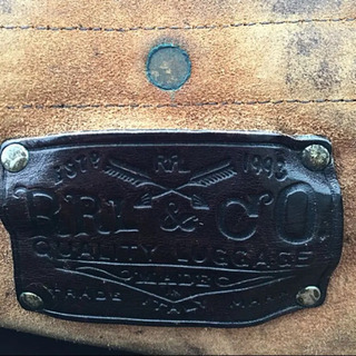 RRL (ダブルアールエル LEATHER MAIL BAG レザーメールバッグの画像