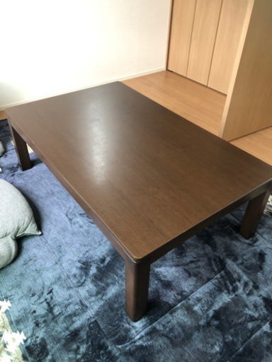 お値下げしました！コタツテーブル(コタツ布団付き)