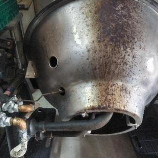 蒸気釜　ガス回転釜　中古品の画像