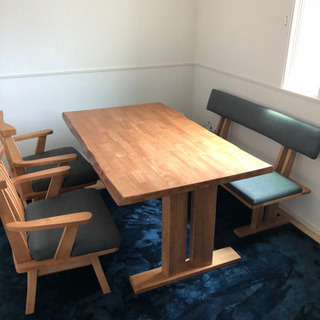 値下げしました。美品　ダイニングテーブルセット　