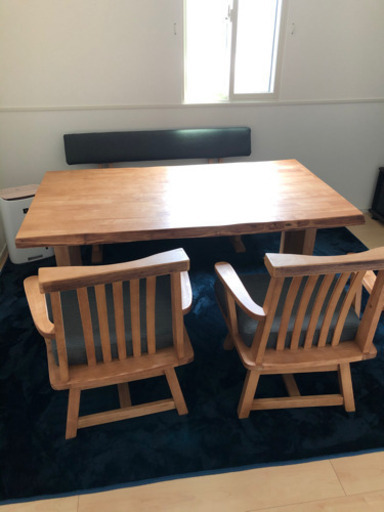 値下げしました。美品　ダイニングテーブルセット　