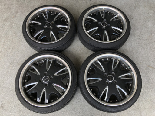 使用短い!窒素入り!165/45R17 クラブリネア タイヤホイールセット 引っ張り!