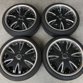 使用短い!窒素入り!165/45R17 クラブリネア タイヤホイールセット 引っ張り!