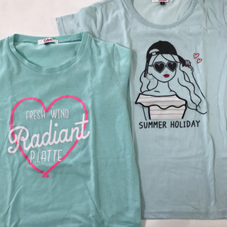 2枚　150cm ・160cm  ピンクラテ