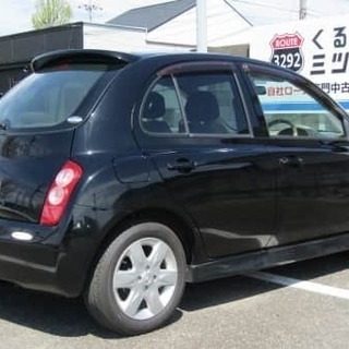 誰でも車がローンで買える！日産 マーチ １２ｃ　７０ｔｈ－２　自社ローン中古車くるまのミツクニ館林IC店の画像