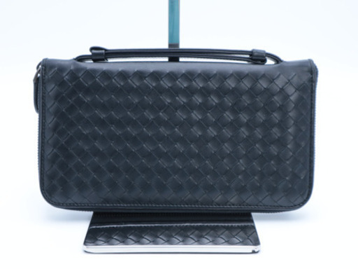 《BOTTEGA VENETA/イントレチャート トラベルケース》ABランク 美