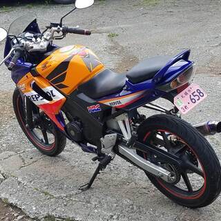 発送可★ホンダ CBR125R NCB150 自賠責R3/4まで 4バルブ車両 レプソル外装！★交換下取り上取り可札幌 の画像
