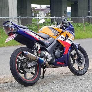 発送可★ホンダ CBR125R NCB150 自賠責R3/4まで 4バルブ車両 レプソル外装！★交換下取り上取り可札幌 の画像
