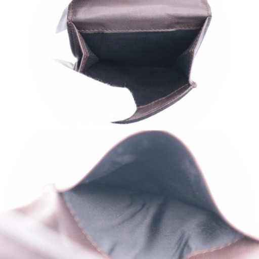 《BOTTEGA VENETA/イントレチャート ブラウン 三つ折り財布》AB