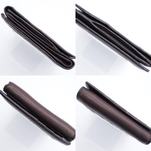 《BOTTEGA VENETA/イントレチャート ブラウン 三つ折り財布》AB