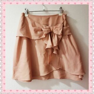 ♡L'EST ROSE リボン フリル スカート ♡