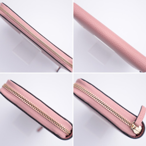 《GUCCI/インターロッキングG型押しカーフ》Sランク 449347 未使用品