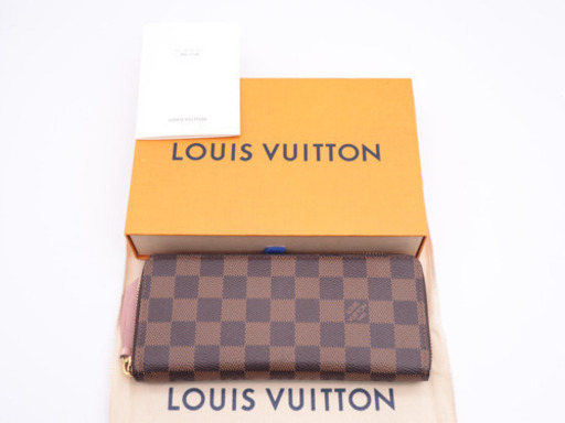 《LOUIS VUITTON/ダミエ ポルトフォイユクレマンス》ABランク 美品