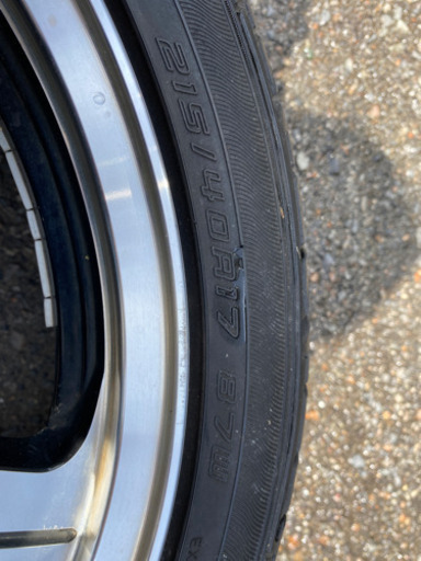 bBにつけてたタイヤです！