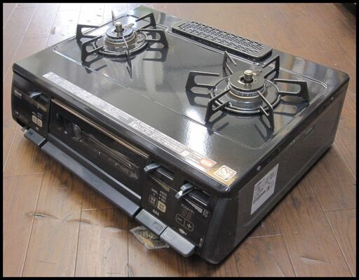 新生活！9900円 リンナイ ガスコンロ 水無両面焼き 2016年製 都市ガス